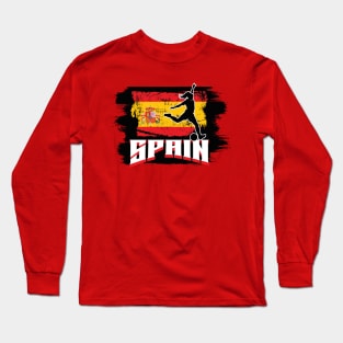 Spanish womens football Long Sleeve T-Shirt